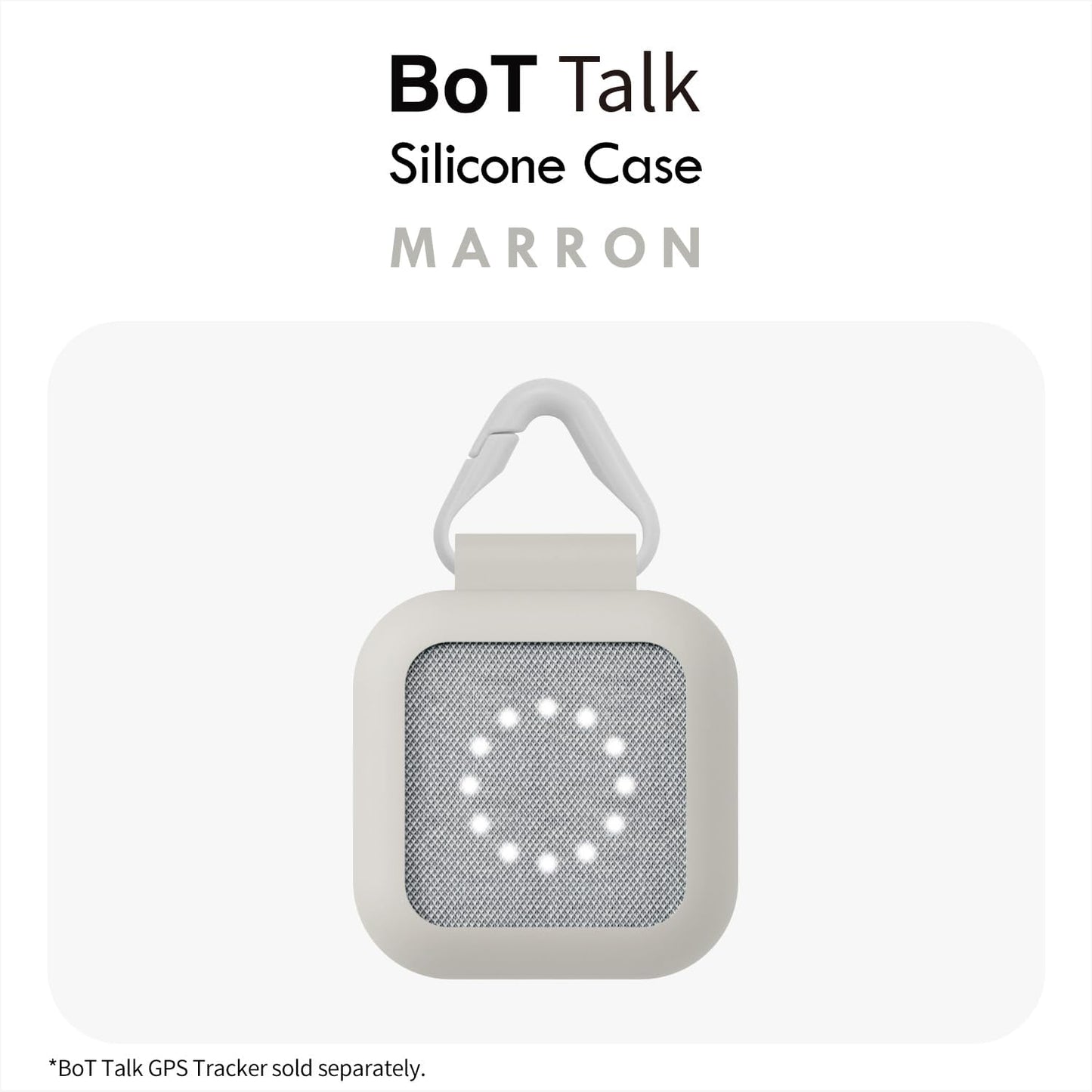 BoT Talk Silicone Case – Marron