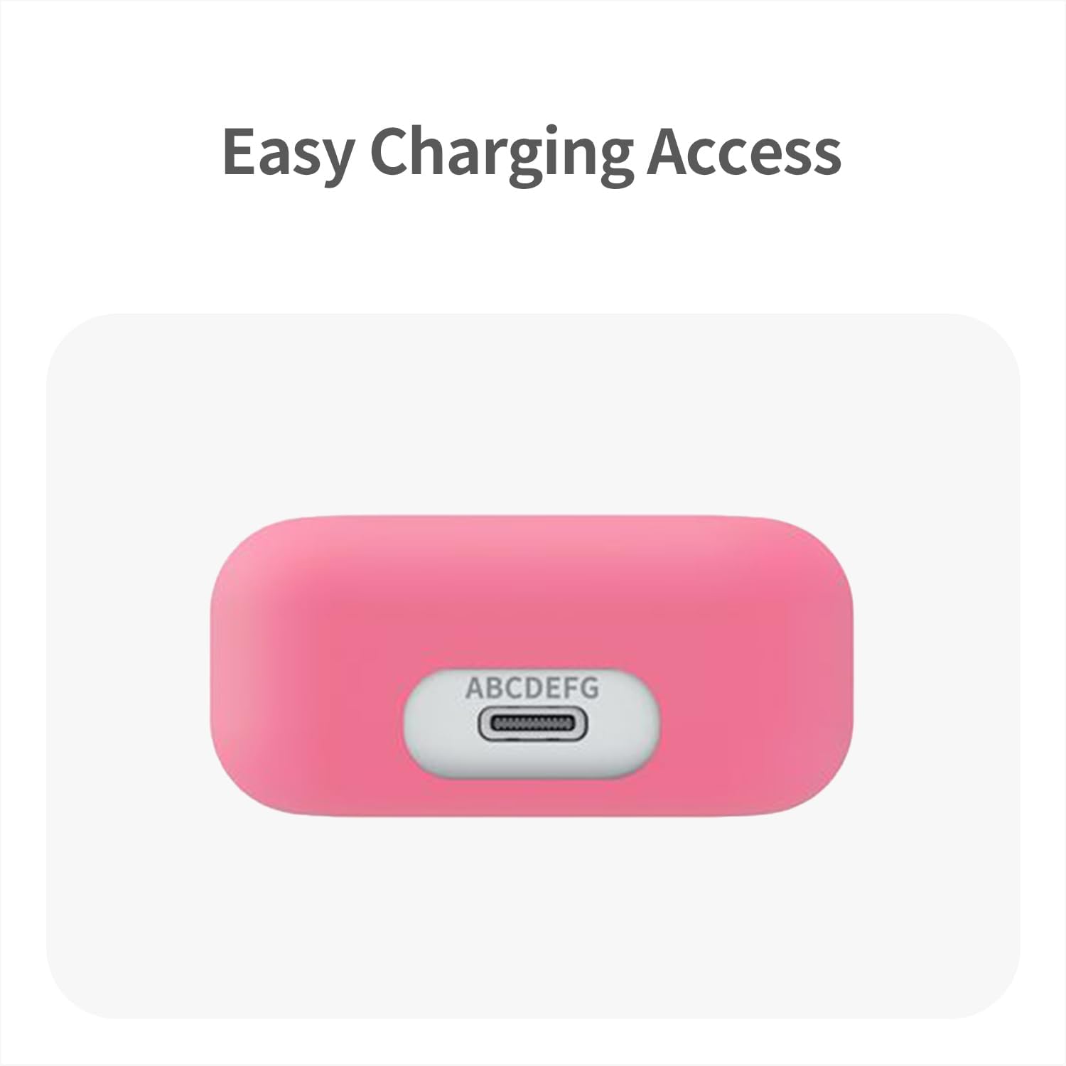 Easy charging access with Cherry BoT Talk silicone case